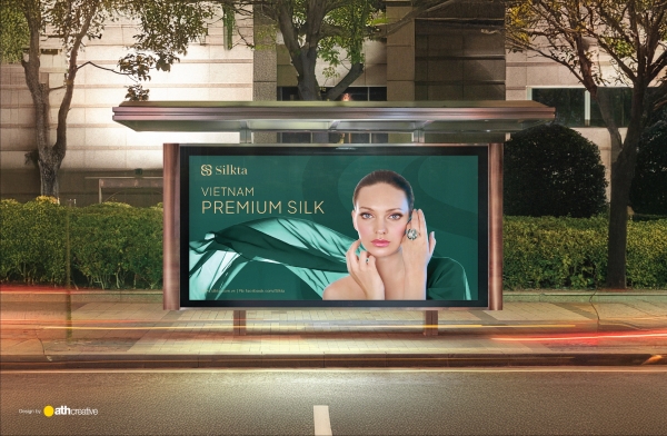 THIẾT KẾ BỘ NHẬN DIỆN THƯƠNG HIỆU KHĂN LỤA SILKTA